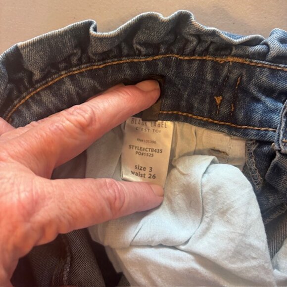 Black Label High Waisted Jeans - Size 3 - Picture 9 of 9